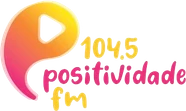 Positividade FM 104,5 Logo Positividade FM 104,5